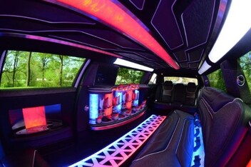 Santa Clara Limousine Inside
