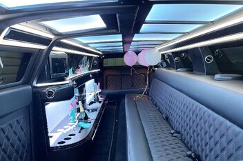 Santa Clara Limousine Interior