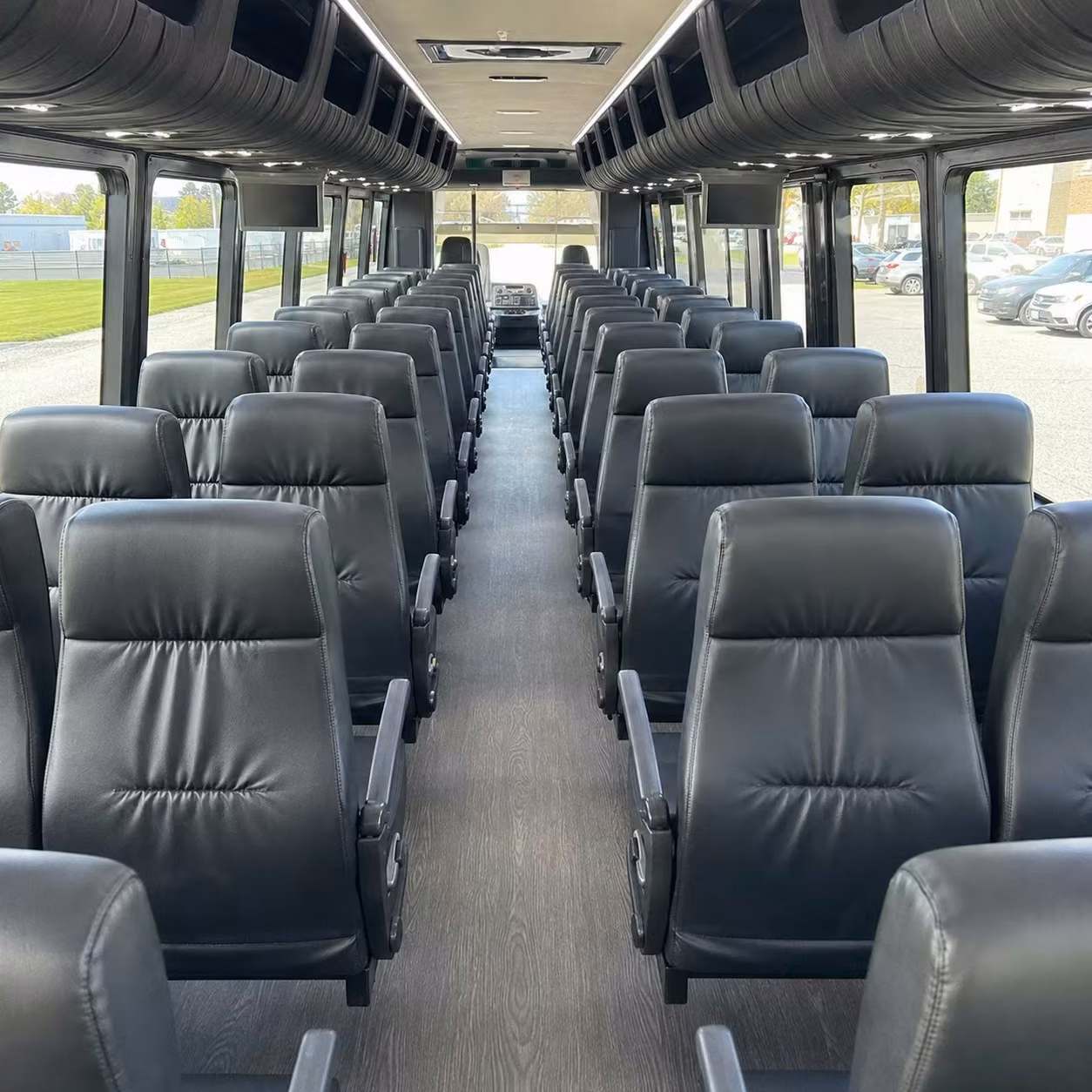 35 passenger minibus inside