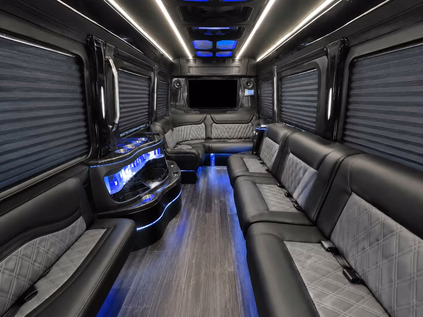 corporate event bus rentals for team building and off site activities