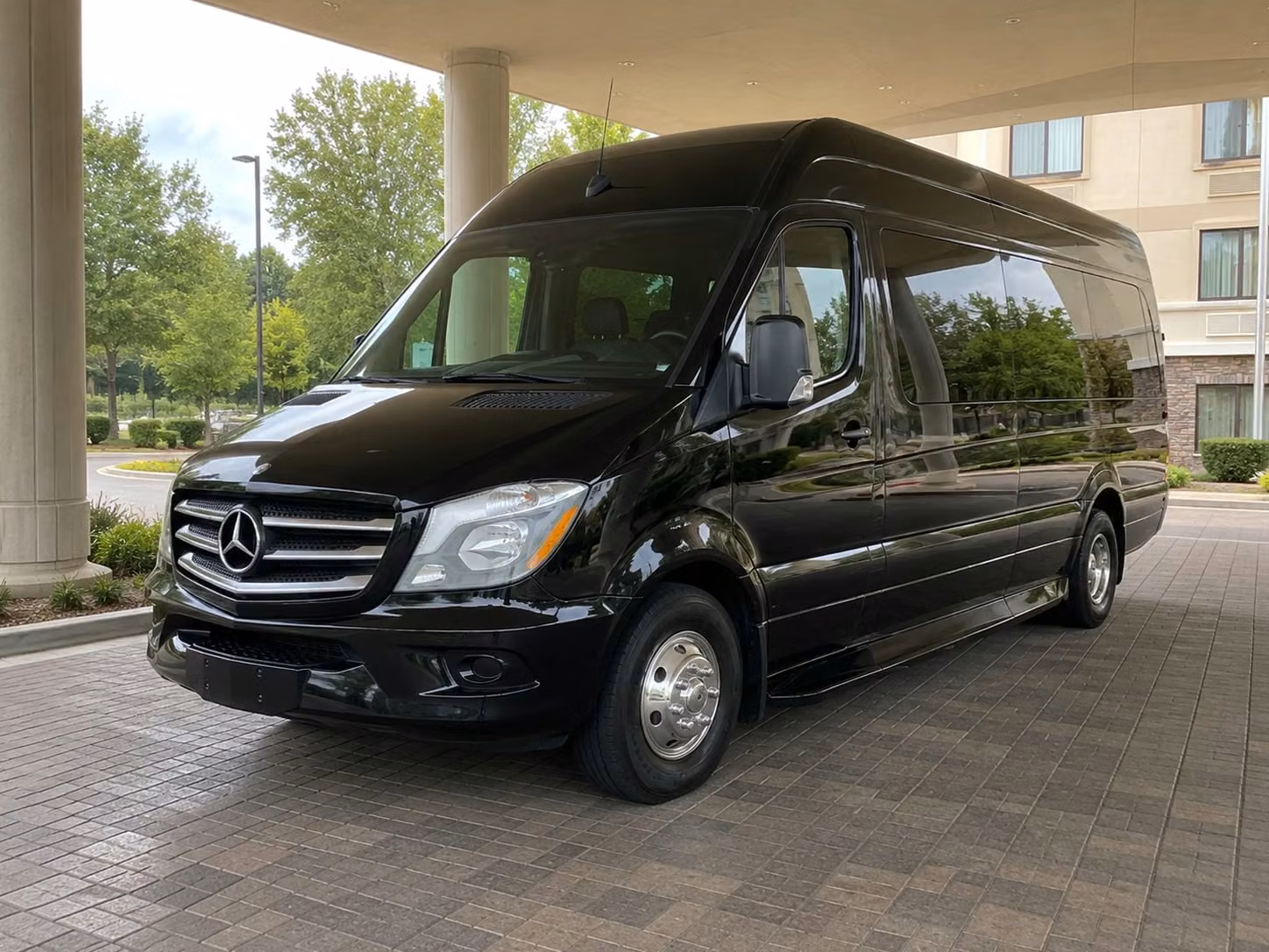 sprinter van with driver